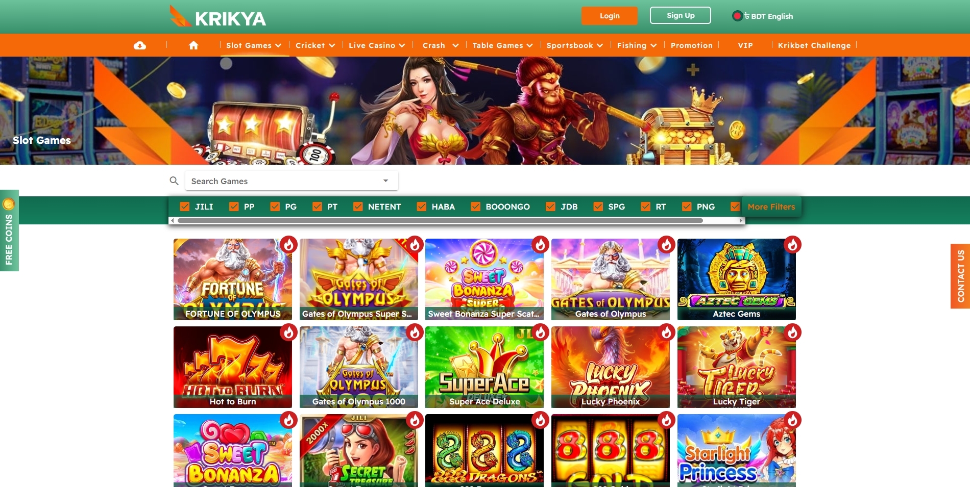 Krikya Casino Slots