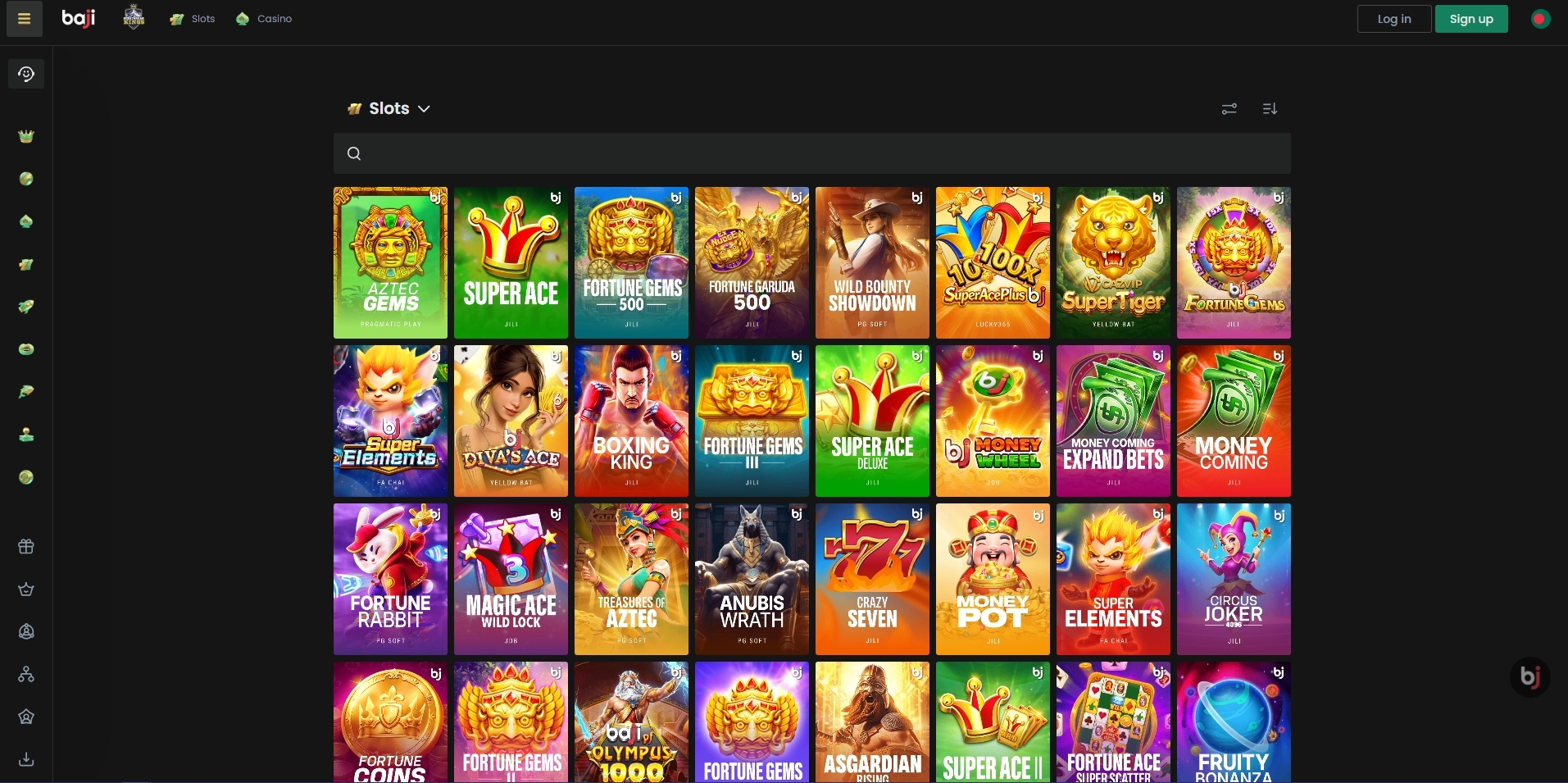 Baji Casino Slots
