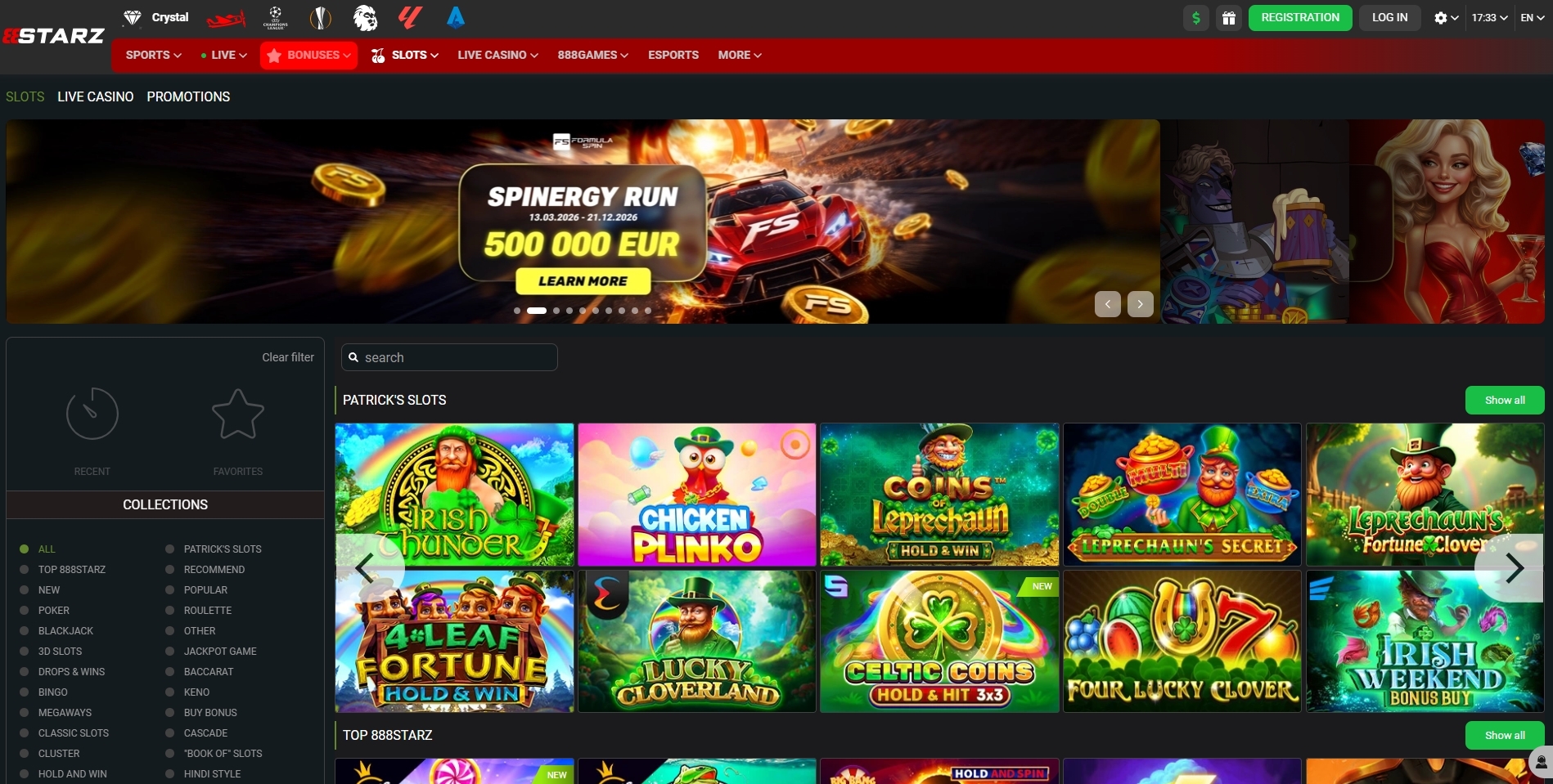 888starz Casino Slots 888starz Casino Slots